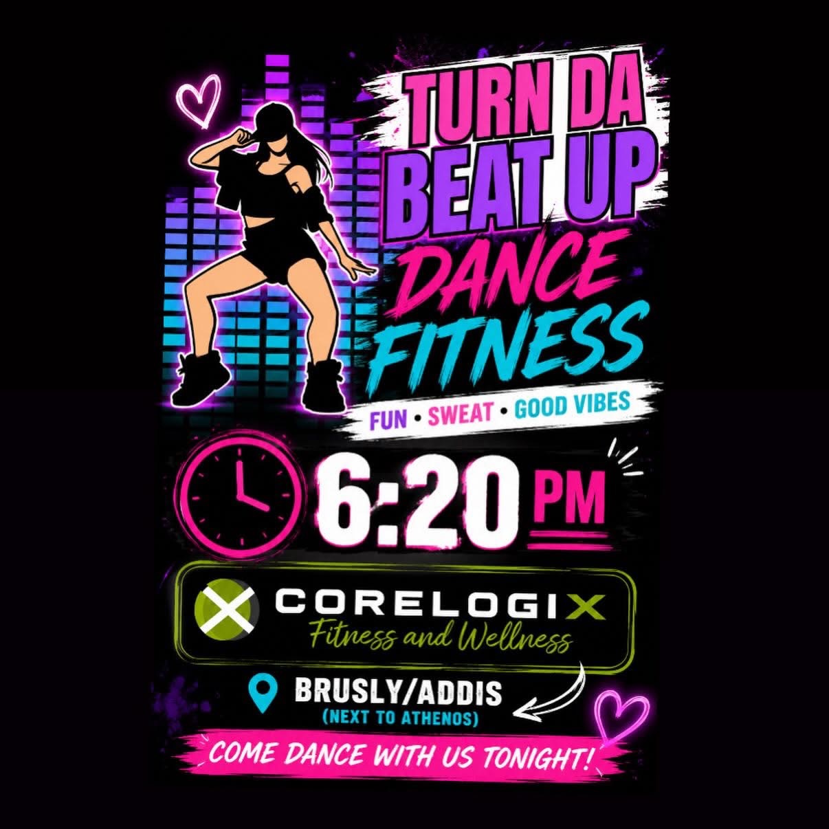 Turn Da Beat Up Dance Fitness at CORElogix